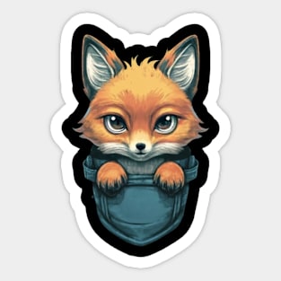 The Fox Sticker